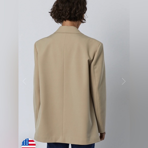 Velvet by Jenny Graham Khaki Fairfax Blazer - Picture 10 of 11